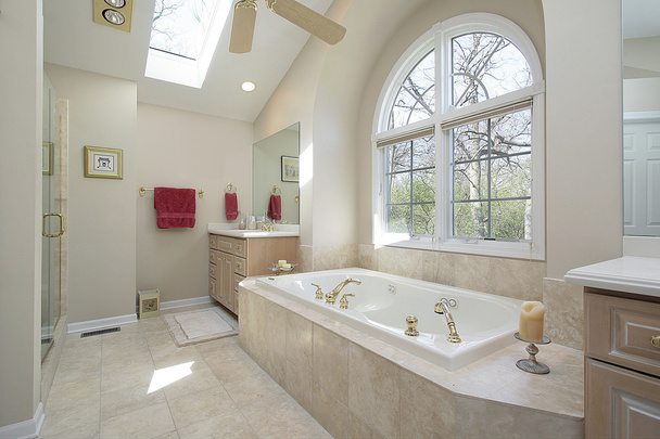 Главная ванна в роскошном доме
 - Фото, изображение