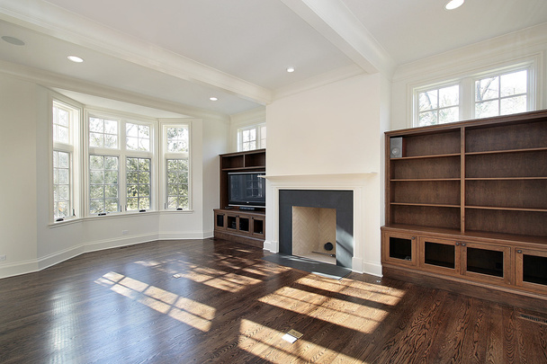 Family room in new construction home - Photo, Image