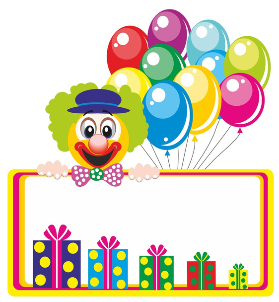 Happy Clown - Vector, Image