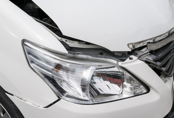 Car accident vehicle destroyed - Fotó, kép