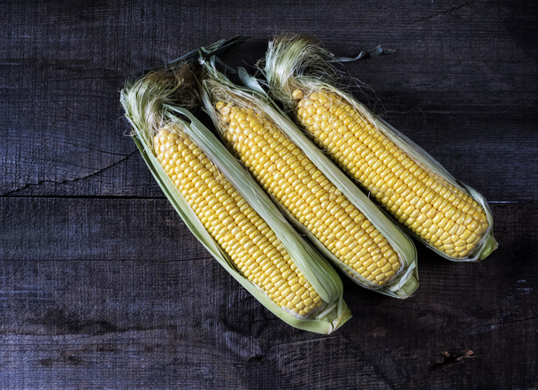 Grains of ripe corn - Photo, Image