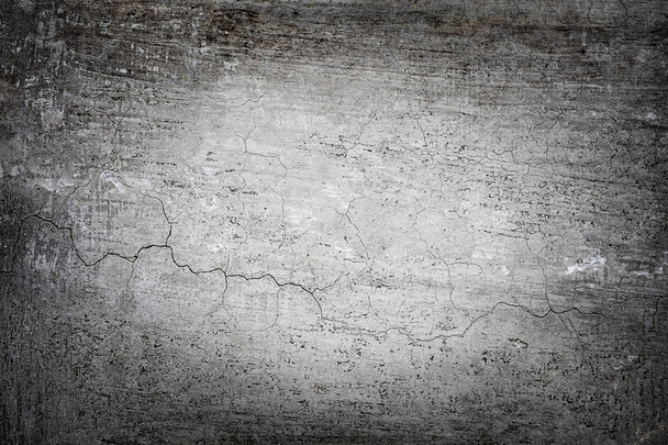 Grunge parede de cimento de concreto com rachadura na construção industrial, ótimo para o seu design e textura de fundo - Foto, Imagem