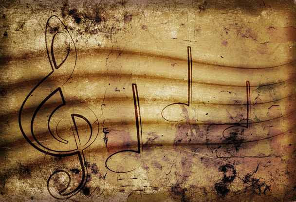 Old music sheet - Photo, Image