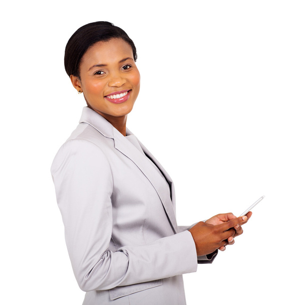 business woman using cell phone - Photo, image