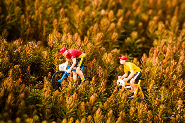 Велогонщики в миниатюре
 - Фото, изображение