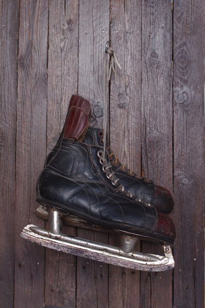 Old hockey skates - Valokuva, kuva