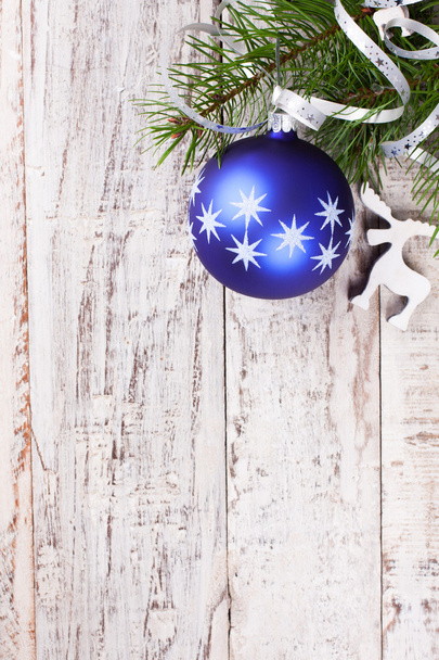 Christmas background with decoration - Foto, Bild