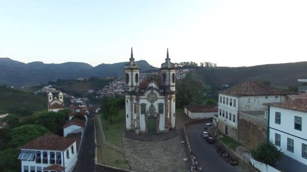 Igreja de Sao Francisco Assis de στο Ouro Preto - Πλάνα, βίντεο