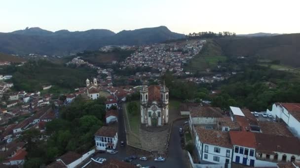 Igreja de Sao Francisco Assis de στο Ouro Preto - Πλάνα, βίντεο