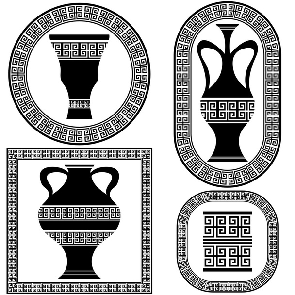 Set di cornici greche
 - Vettoriali, immagini