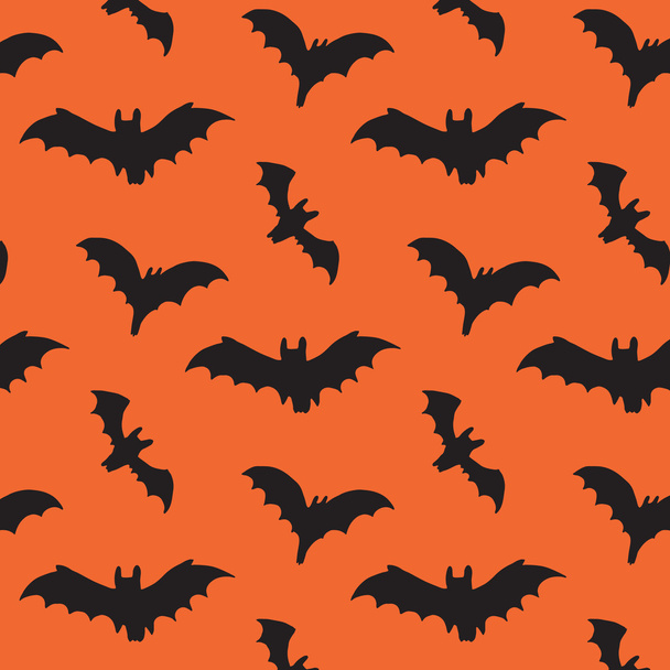 halloween  bat  pattern - Вектор, зображення