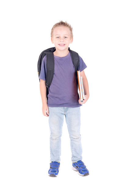 little boy at school - Фото, изображение
