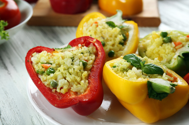 Stuffed peppers with vegetables - Fotografie, Obrázek