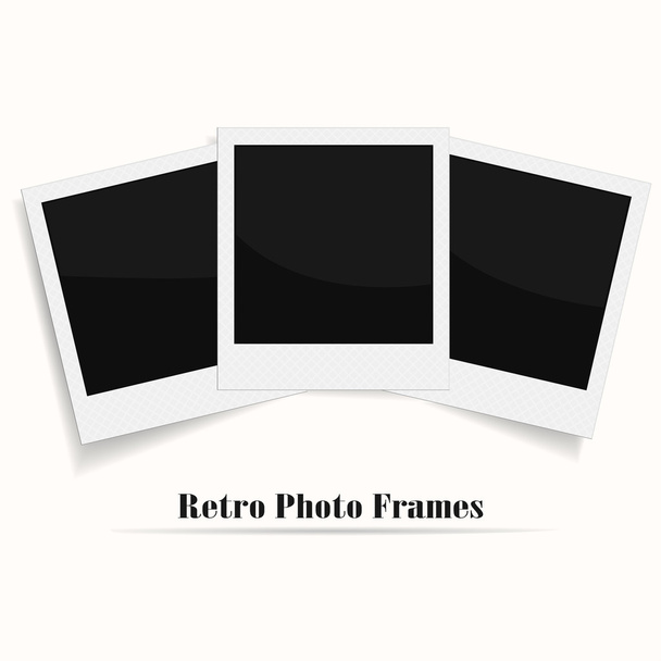 Marco de fotos en blanco. vector
 - Vector, imagen