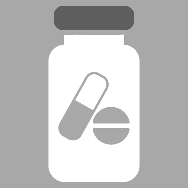 Drugs Phial Vector Icon - Vector, Imagen