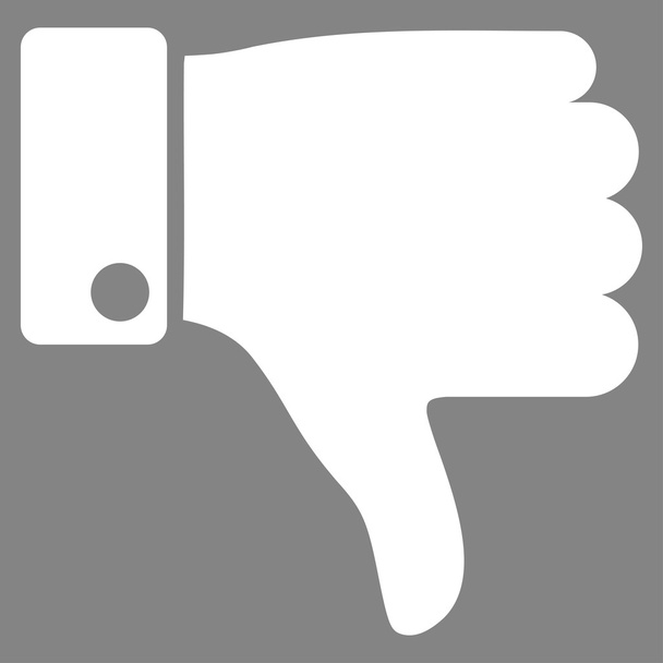 Thumb Down Icon - Vector, afbeelding