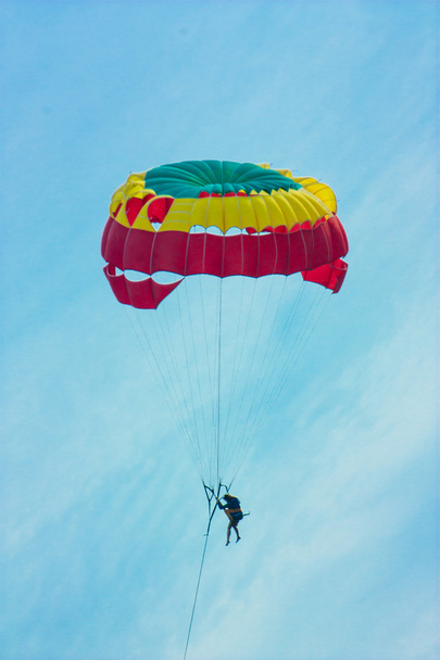 Lotniarstwo w błękitne niebo - Zdjęcie, obraz