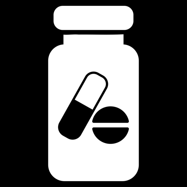Drugs Phial Icon - Вектор,изображение