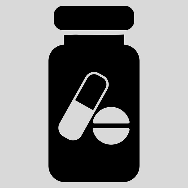 Drugs Phial Icon - Vektor, kép