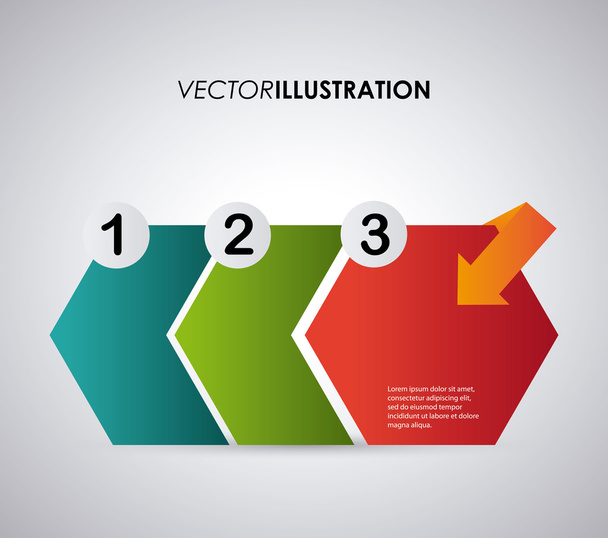 Infographic vector ontwerp - Vector, afbeelding