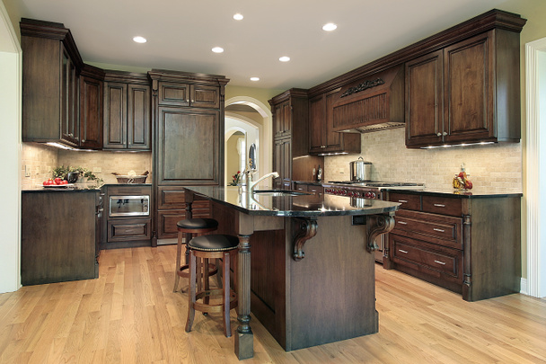Kitchen in new construction home - Photo, Image