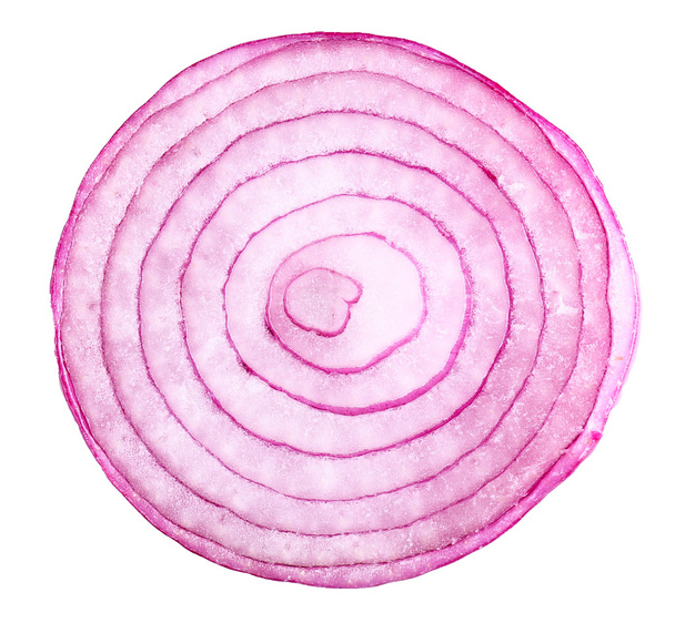 Red onions ring - Φωτογραφία, εικόνα