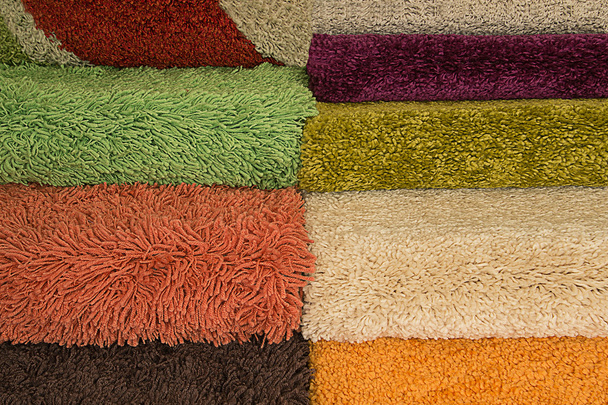 Багато кольорові килимів
. - Фото, зображення