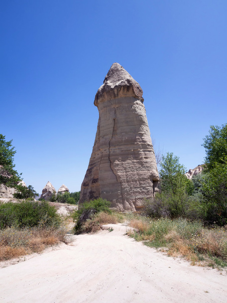 Love valley. Goreme national park at Cappadocia, Turkey - Zdjęcie, obraz