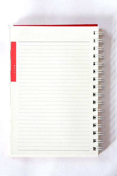 Blank pages of a notebook. - Fotó, kép
