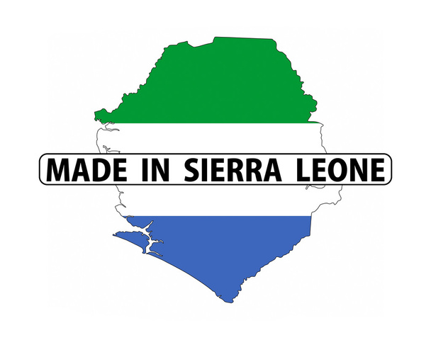 made in sierra leone - Photo, Image