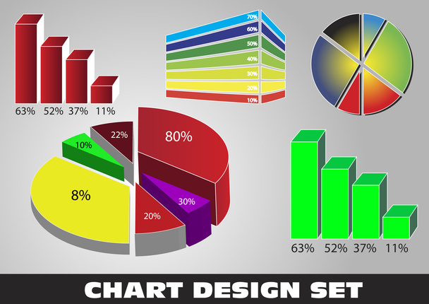 Chart collection - Vector, Image