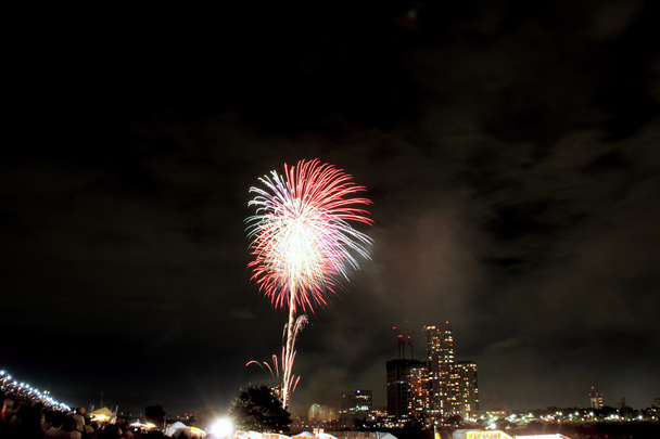 fireworks, SETAGAYA TOKYO JAPAN - Photo, Image