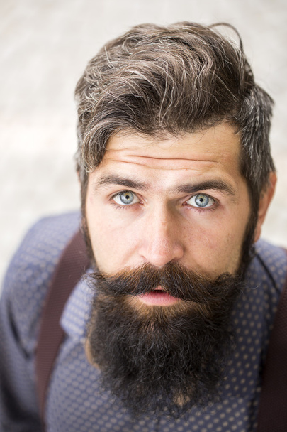 Portrait of man with beard - Fotoğraf, Görsel