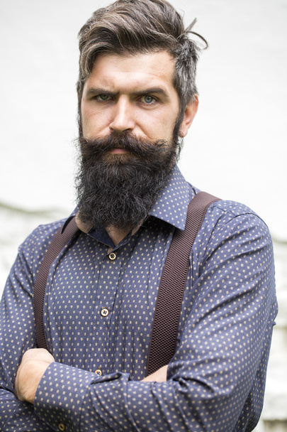 Handsome man with beard - Photo, Image