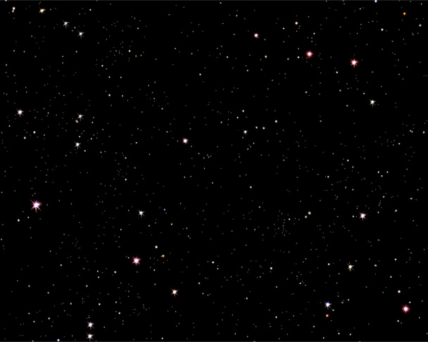 Starry sky night scene - Photo, Image