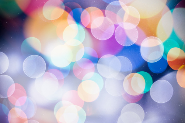 Festive elegant abstract background with bokeh lights and stars Texture - Photo, image