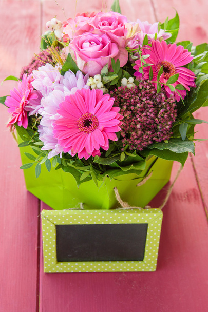 Colorful pink Bouquet - Фото, изображение