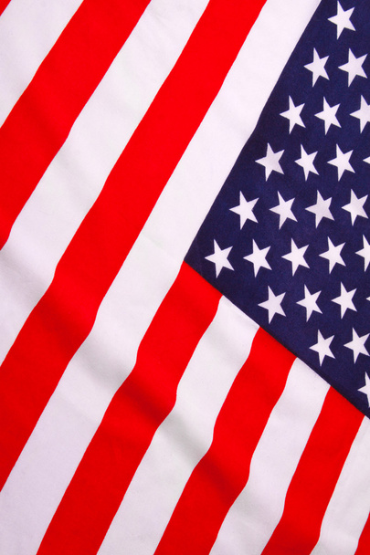 closeup americká vlajka - Fotografie, Obrázek