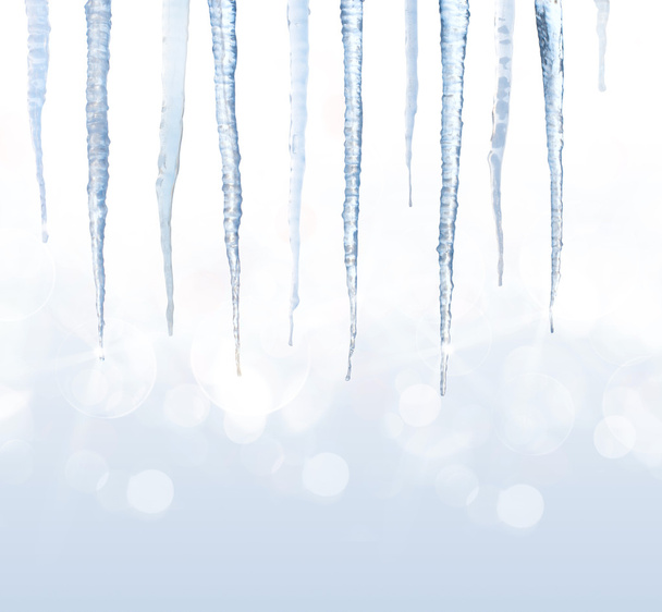 Kaunis kiiltävä jääpuikot
 - Valokuva, kuva