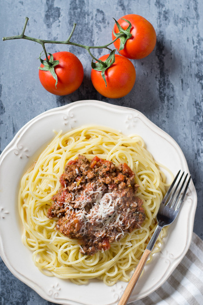 Délicieux spaghetti bolognais
 - Photo, image