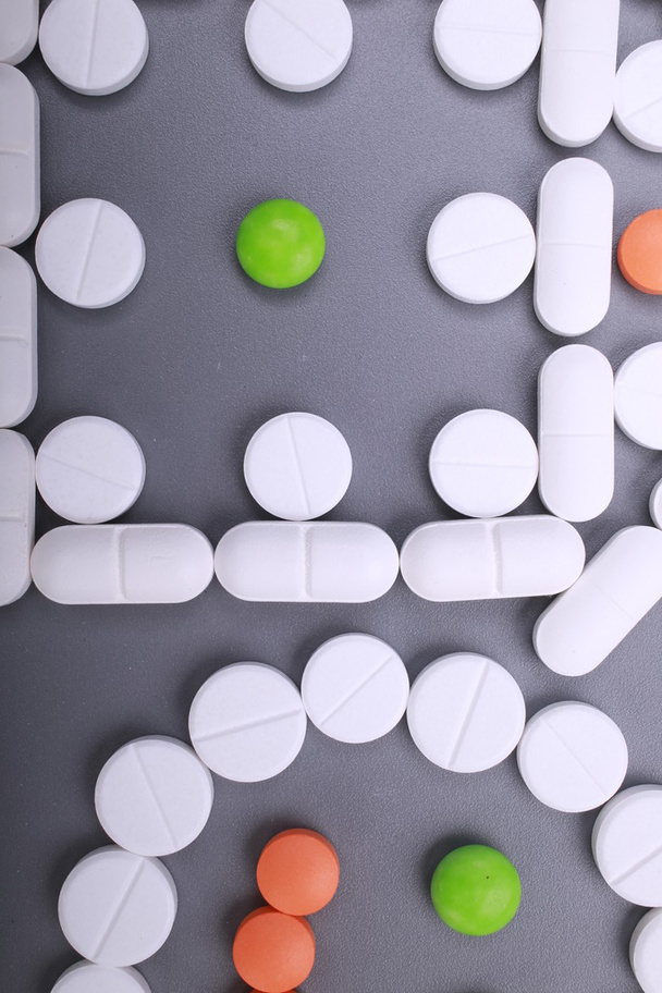 φυσικής βιταμίνης χάπια. εναλλακτική ιατρική. 3D - Φωτογραφία, εικόνα