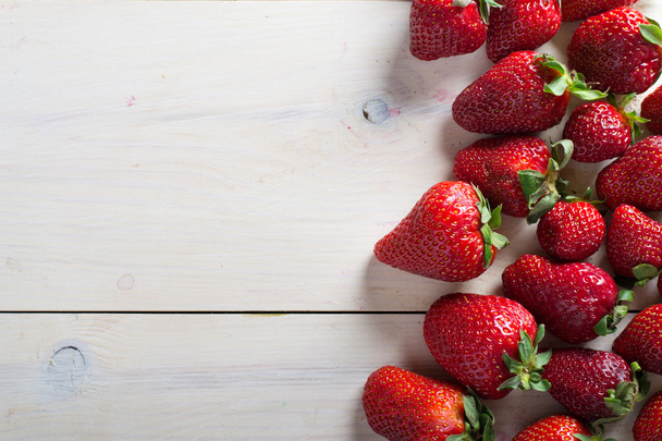 frische reife Erdbeeren - Foto, Bild