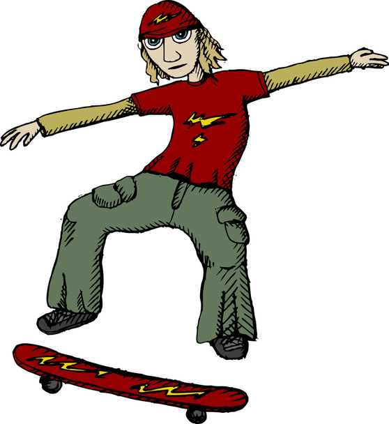 Skater (Vector) - Vector, Image