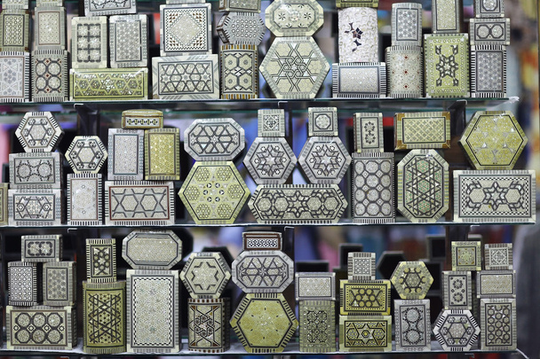 Arabian souvenirs boxes - Фото, изображение