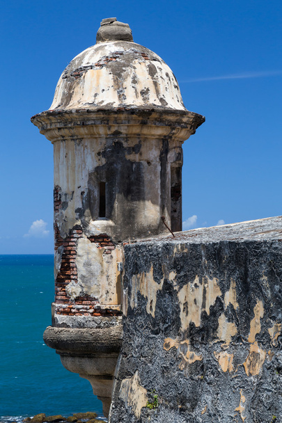 Turm in Castillo San Felipe del Morro, Puerto Rico - Foto, Bild