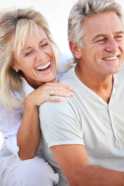 Happy mature couple laughing. - Photo, Image