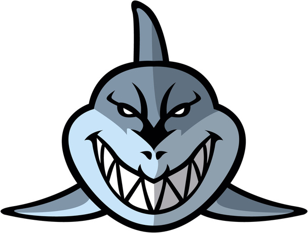 Shark Illustration design - Vector, Imagen