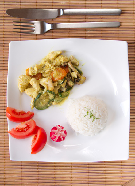 Chicken curry - Photo, Image