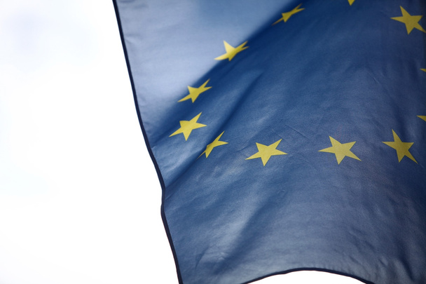 Euroopan unionin lippu - Valokuva, kuva