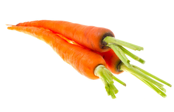 Carrots isolated - Фото, изображение